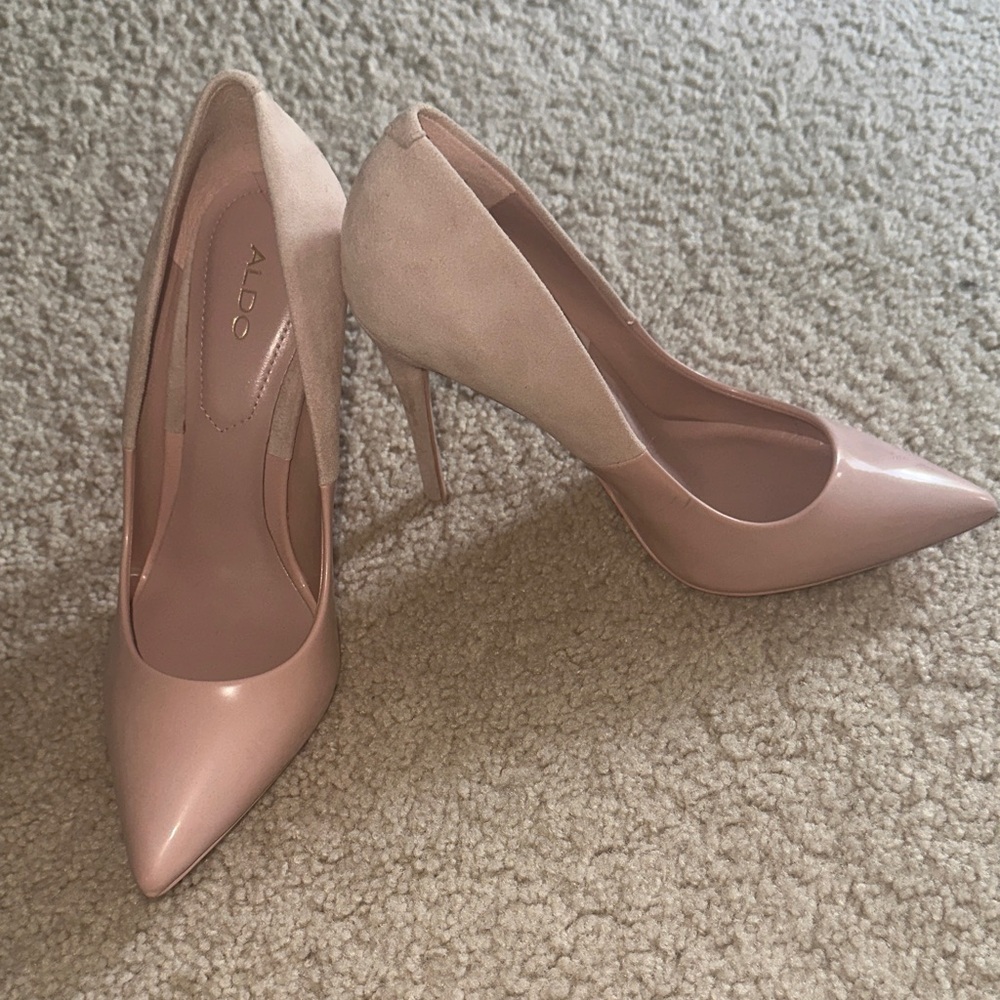 Aldo Blush Pink Stiletto Heels